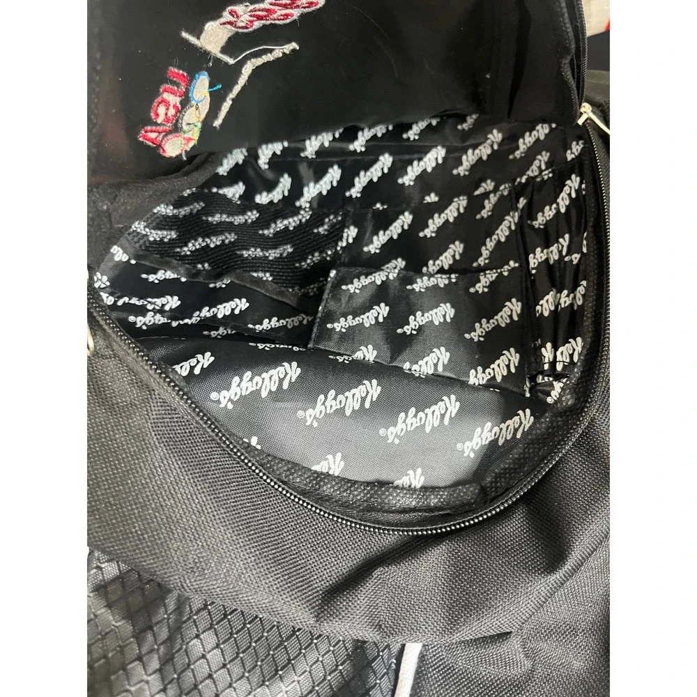 Kelloggs Backpack Black Team USA Olympics Tony The Tiger Laptop Compartment